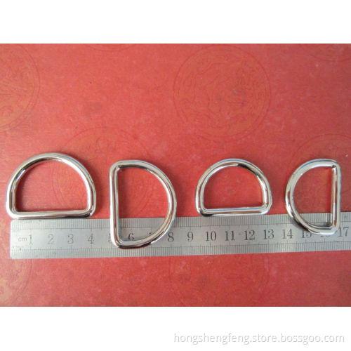 D Rings, Zinc Alloy D Ring Hooks, Handbag D Ring Buckle, High Quality D Rings